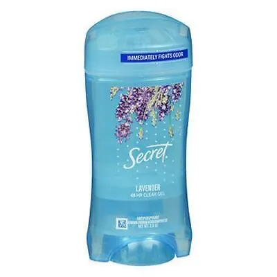 £18.38 • Buy Secret Antiperspirant - Deodorant Clear Gel Lavender 2
