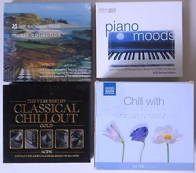 Music For Relaxation Classical & Piano. National Trust Music Collection Etc. GC • £9.99