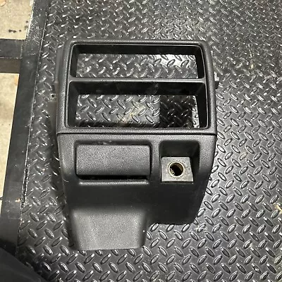 1988-1991 Honda Civic EF Center Console Panel Radio Dash Bezel Trim Black OEM • $59.99