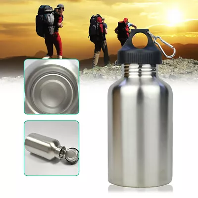 2L Water Bottle Large Mouth Stainless Steel Sports Drink Cup AU • $27.07