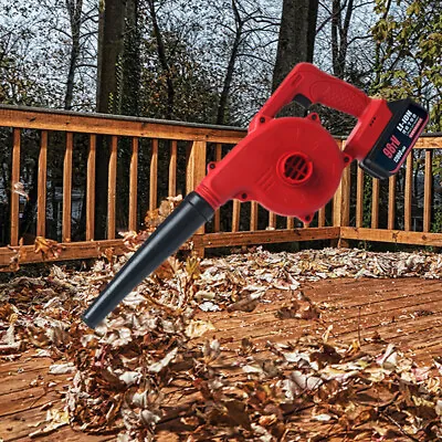 Electric  Cordless Lawn Yard Suction Sweeper 12800mAh Portable Leaf Blower • $34.20