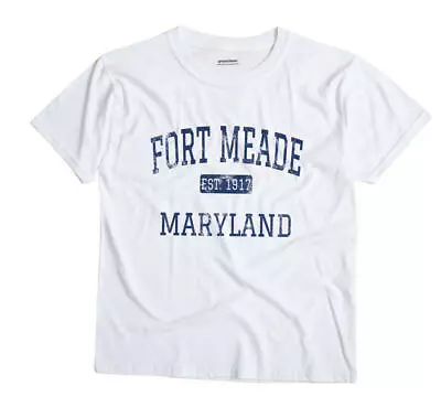 Fort Meade Maryland MD T-Shirt EST • $21.49