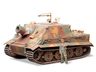 Tamiya 1/35 German Army 38cm Assault Mortar Sturmtiger Model Kit 35177 • $80.05