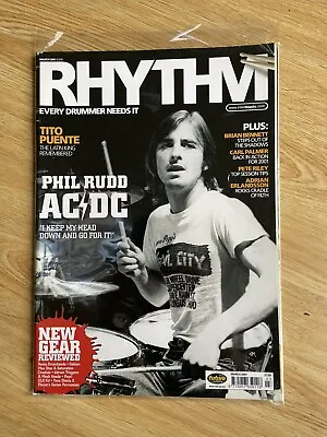 £5 • Buy Rhythm Magazine. March 2001. Phil Rudd Cover