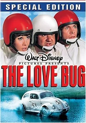 THE LOVE BUG Disney Dean Jones Michele Lee Buddy Hackett VW 1968 DVD Discs Only • $3.50