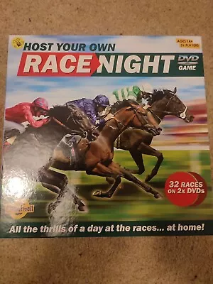 Horse Race Night Host Your Own DVD Game  Cheatwell Games New Sealed • £19.99