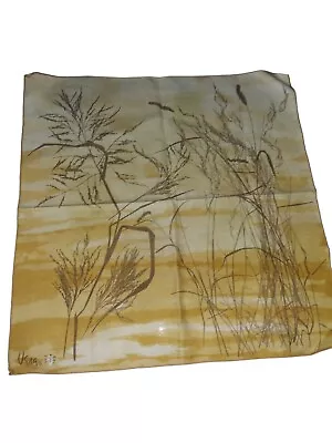 Set Of 2 Vera Neumann Cotton Cloth Napkings Vintage Nature Earth Tones Look • $12