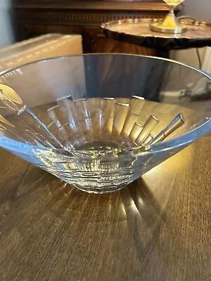 Vintage Stuart Crystal Jasper Conran 8  Dia. Ryvita Bowl Excellent Condition • £30