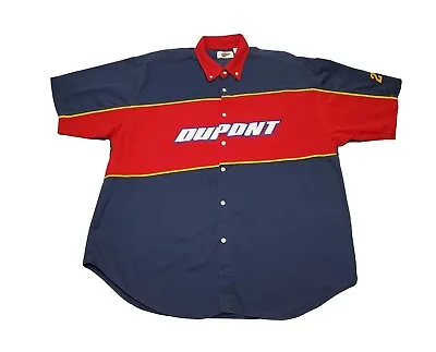 Vintage Winners Circle NASCAR Jeff Gordon Button Up Pit Crew Shirt Size XXXL • $35.10