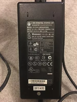 Genuine LI SHIN LSE0202D2090 Laptop Power Adapter/Charger -  20V - 4.5A  • £8.99