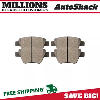 Rear Ceramic Brake Pad Kit For VW Jetta Passat Beetle Golf GTI Eos Audi A3 2.5L • $14.99