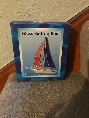 £22 • Buy Decorative Stained Glass Sailing Boat Yacht Nautical Maritime