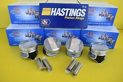 YCP 75.5mm P29 Pistons Coated High Dome Compression Honda Civic CRX D16 SOHC  • $164.95