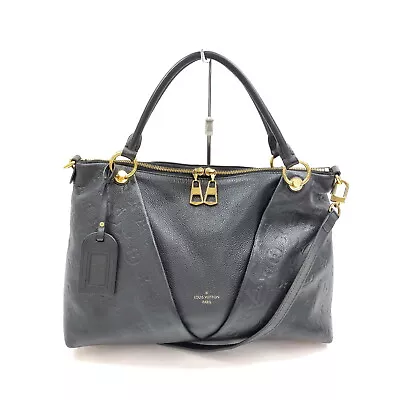 Louis Vuitton LV Hand Bag M44421 V Tote MM Black Monogram Empreinte 3241062 • $125.50