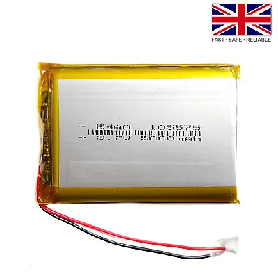 3.7V 5000mAh LiPo 1S Polymer Rechargeable Battery: Power Bank PAD PC - 105575 • £14.99