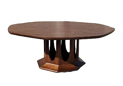 Vintage Mid Century Modern Adrian Pearsall Style Octagonal Cocktail Coffee Table • $450