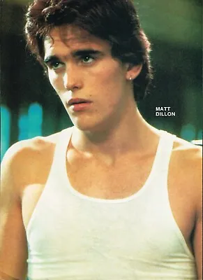 Matt Dillon - Christopher Atkins Chris  11  X 8  Teen Magazine Pinup Mini-Poster • $17.94