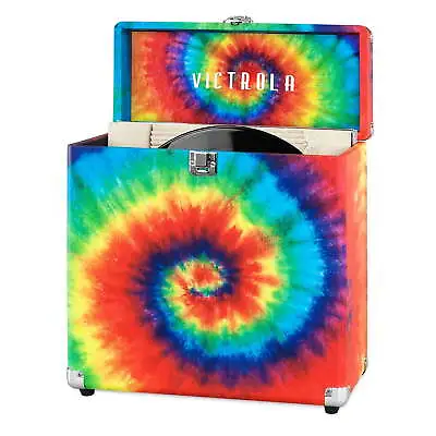 Victrola Collector Storage Case For Vinyl Turntable RecordsTie-Dye • $40.24