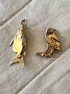 1976 Set Pendants/Charms Egyptian Quail And Fish MMA Metropolitan Museum Of Art • $65