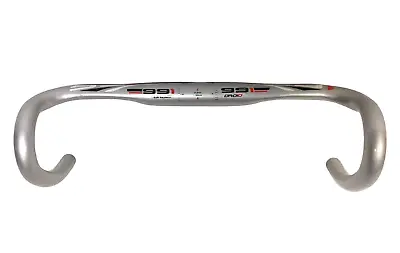 991 Droid Aero Flat Top Road Aluminum Handlebar 31.8 Diameter 42cm Silver 314g • $23.99