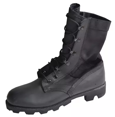 NEW WELLCO WP Army Military SAS Issue Black Combat Jungle Boots - 13 M UK • $44.71