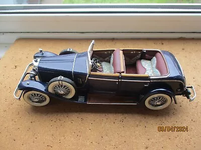 Franklin Mint 1/24 Precision Model Car 1926 MERCEDES BENZ MODEL K Rare • £14.99