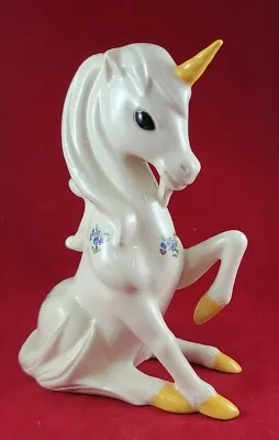 Vintage Hand Crafted Ceramic Unicorn Signed Dated • $34
