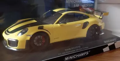 Minichamps 1:18 Scale Porsche 911 Gt2 Rs Limited Edition. • £99.99