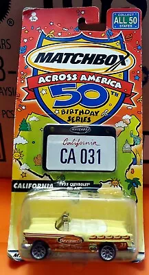 Matchbox MB359 'Across America' California 1955 Chevrolet Bel Air 2002 • $5.50