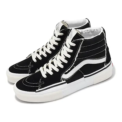 Vans Sk8-Hi Reconst Black True White Men Casual LifeStyle Shoes VN0005UK6BT • $155.10