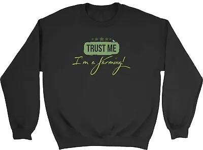 I'm A Farming Kids Sweatshirt Farmer Farm Harvest Field Boys Girls Gift Jumper • £12.99