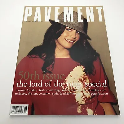 Pavement Magazine 50th The Lord Of The Rings Dec 2001/Jan 2002 New Zealand Rare • £63.34