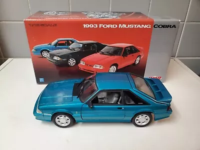 GMP 1993 Ford Mustang Cobra Teal ORIGINAL RELEASE 1/18 Diecast Model Car • $600