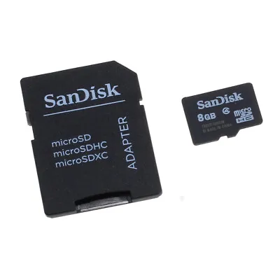 Memory Card SanDisk SD 8GB For Panasonic Lumix DMC-FZ45 • £8.55