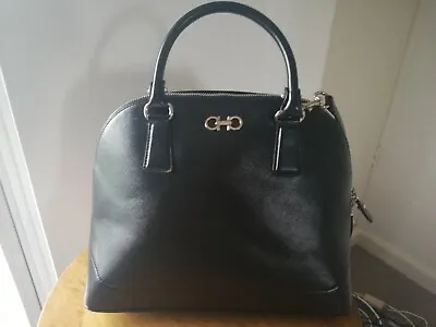 Salvatore Ferragamo Black Bag Great Condition  -authentic  • $480