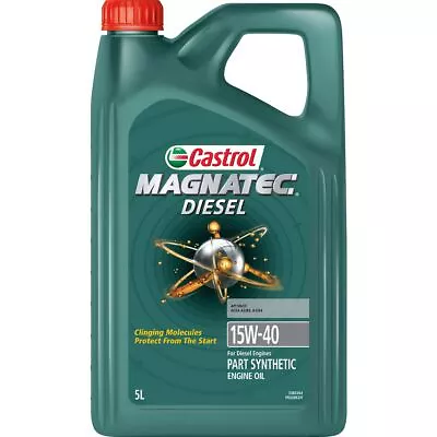 Castrol MAGNATEC 15W-40 Diesel Engine Oil 5L 3383364 • $63.71