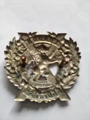 Genuine London Scottish 14th London Regiment Cap Badge • £12.50