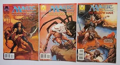 Magic The Gathering The Shadow Mage #1 #2 #3 VFN Jeff Gomez Acclaim Comics. • £11.95