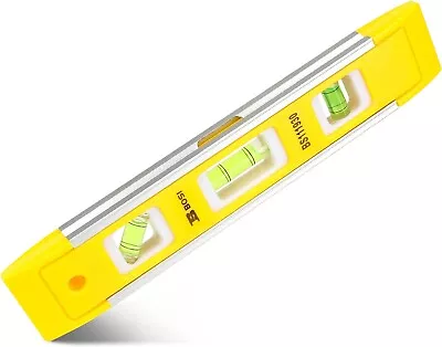 9 In Magnetic Torpedo Level Magnetic Box Level 45°90°180° Bubbles Small Level • $9.99