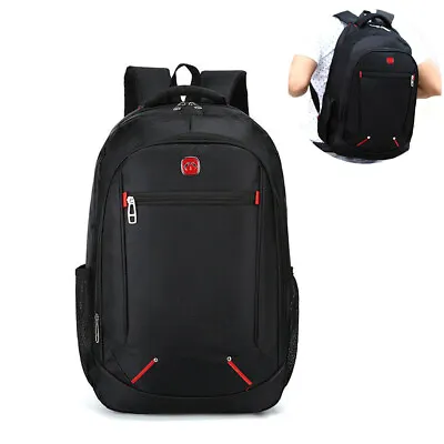 Mens Large Backpack Rucksack Bag - SPORTS TRAVEL SCHOOL HIKING WORK CAMPING BAGS • £9.99