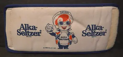 Vintage Alka-Seltzer Rip & Rap Can Koozie Wrap Cooler Cup Speedy 1988 Miles Inc. • $7.95