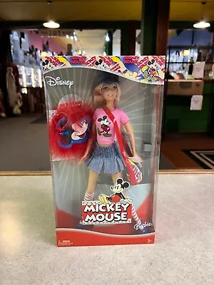 $12.50 • Buy Mattel Barbie Disney Mickey Mouse 2004 NIB # H6468 W/ Mickey Key Chain