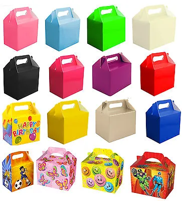 £1.99 • Buy Childrens Kids Party Lunch Boxes Takeaway Boxes Birthday Wedding Food  Meal Boxs