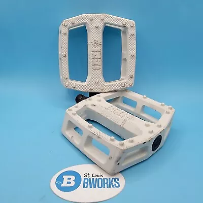 BSD Safari Pedals - Platform Composite 9/16  White    D15 • $15