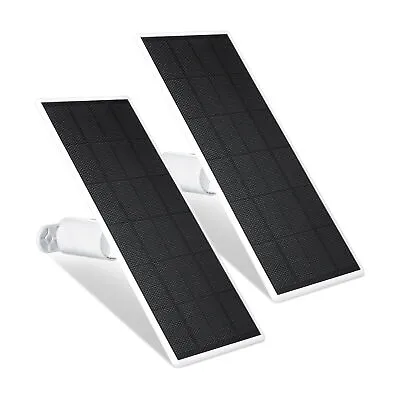 2.5W Solar Panel For Google Nest Cam Outdoor Or Indoor Battery ( 2 Pack) • $109.99