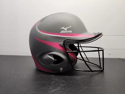 Mizuno Batting Helmet W/face Mask. MBH252  Sz.6-3/4 To 7-3/8 S/m . Good Conditio • $21.47