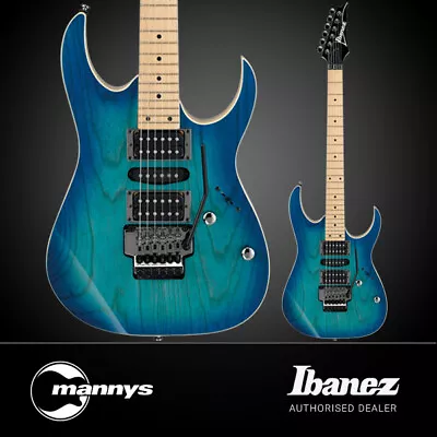 Ibanez RG470AHMBMT Electric Guitar (Blue Moon Burst) • $1119