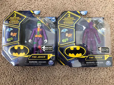 $24.95 • Buy The Joker Super Rare Chase And Regular Action Figures 1st Editions Spin Master