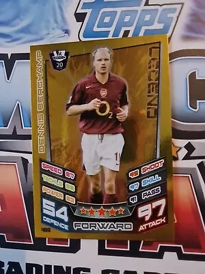 Match Attax 12/13 Legend Dennis Bergkamp • £2