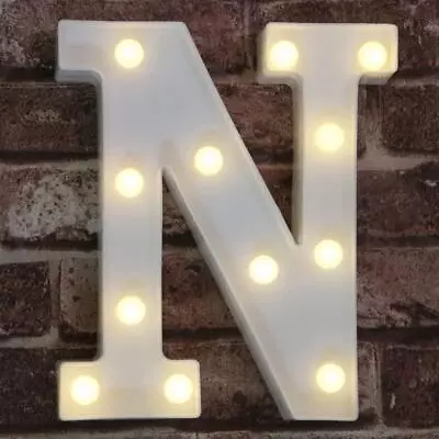 LED Marquee Letter Lights Sign Light Up Alphabet Letter For Home Party Weddi... • $17.75